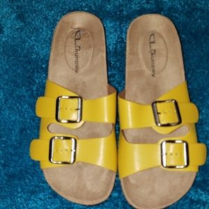 CL by laundry Yellow saddles